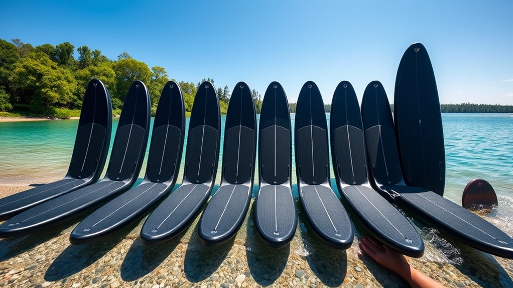 top carbon fiber paddle boards