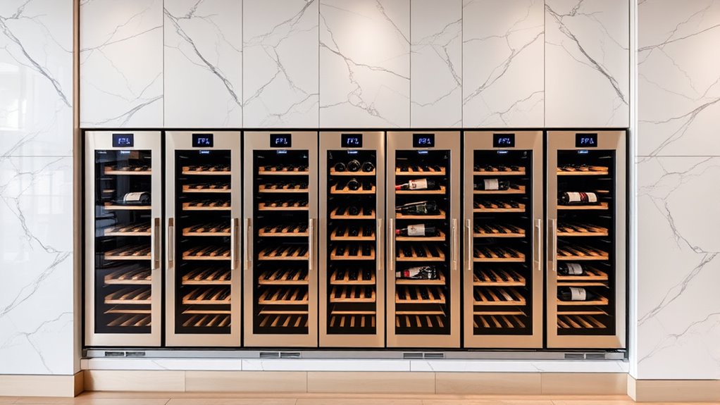top dual zone wine coolers