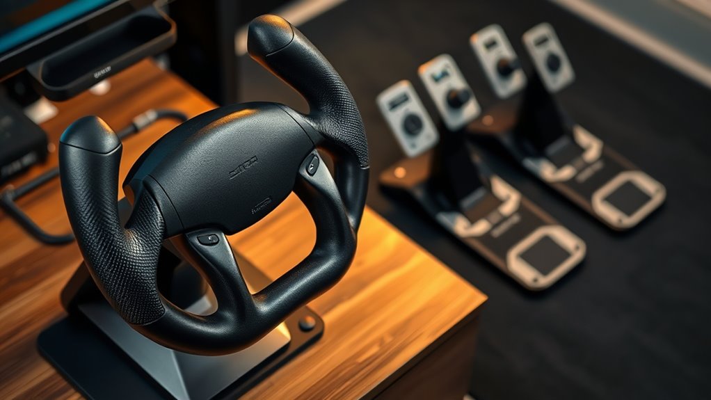 top flight simulator controls