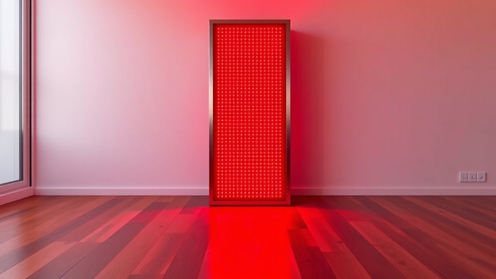 top full body red light panels