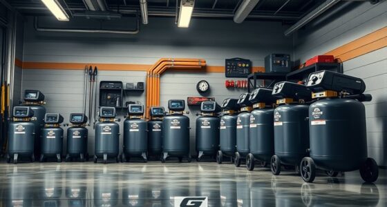 top garage air compressors