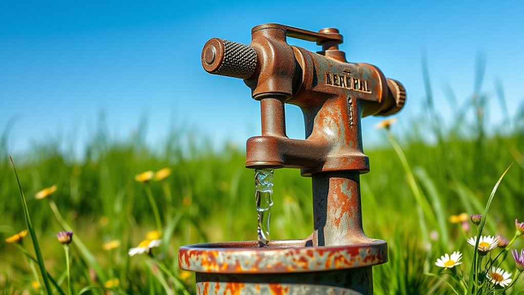 top manual well pump kits
