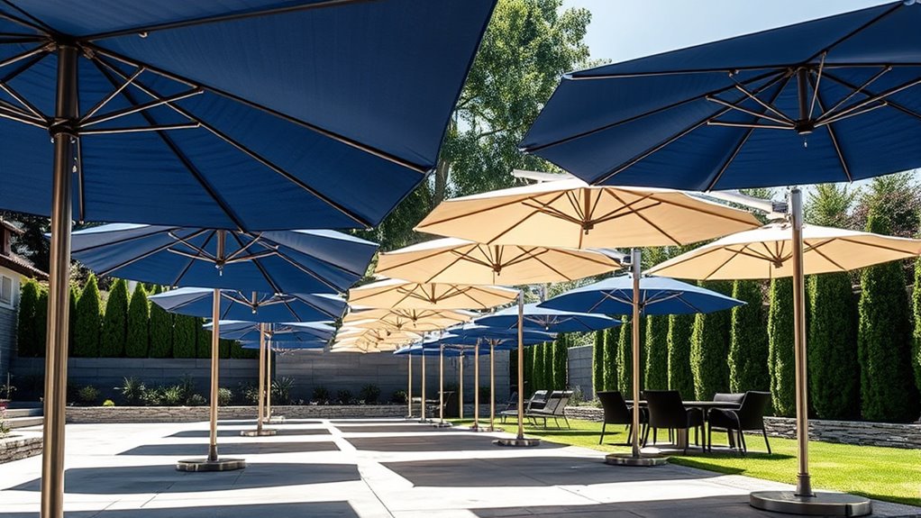 top premium cantilever umbrellas
