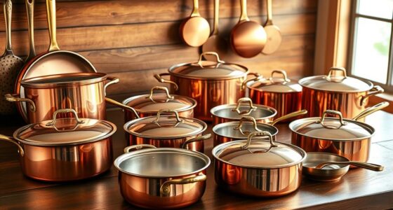 top rated copper cookware sets