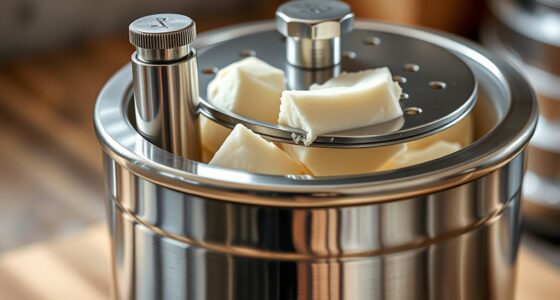 top stainless steel cheese presses