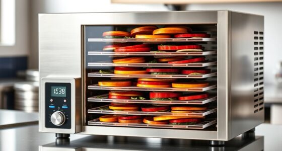top stainless steel food dehydrators