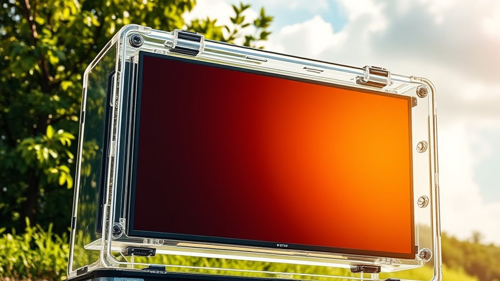 tvs in waterproof cases