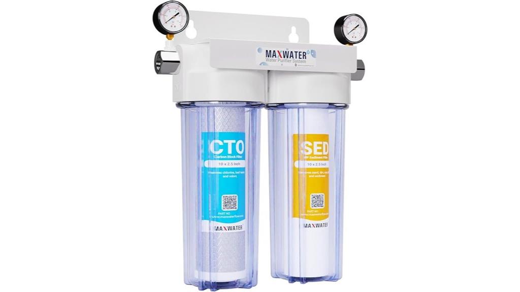 two stage whole house filtration