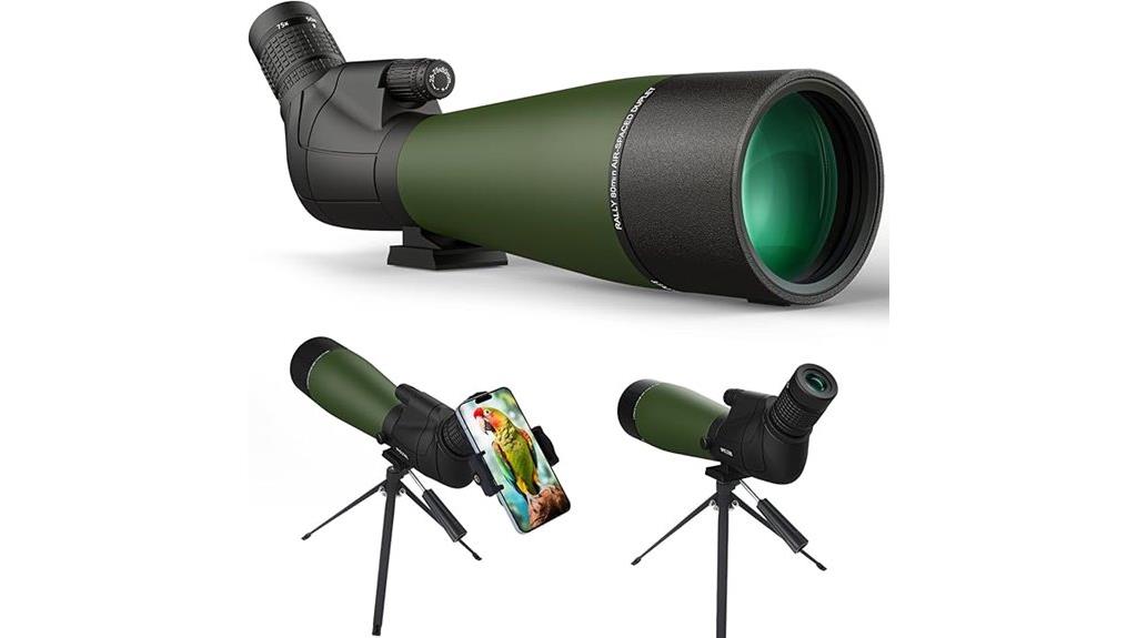 variable power spotting scope