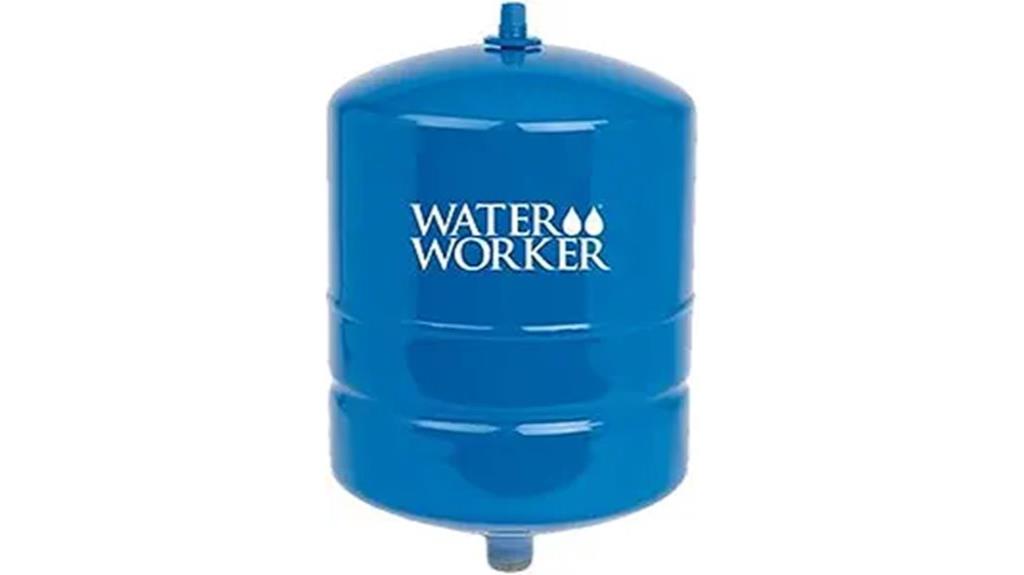 vertical 4 gallon well tank