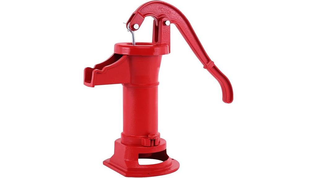 vintage hand water pump