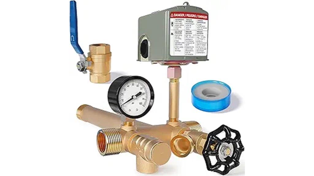 water pressure tank tee