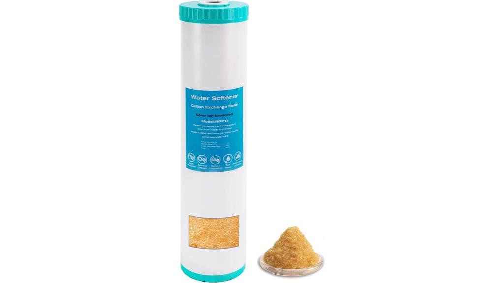 water softener filter cartridge