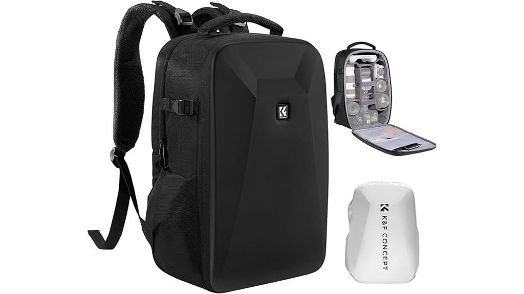 waterproof camera backpack with laptop