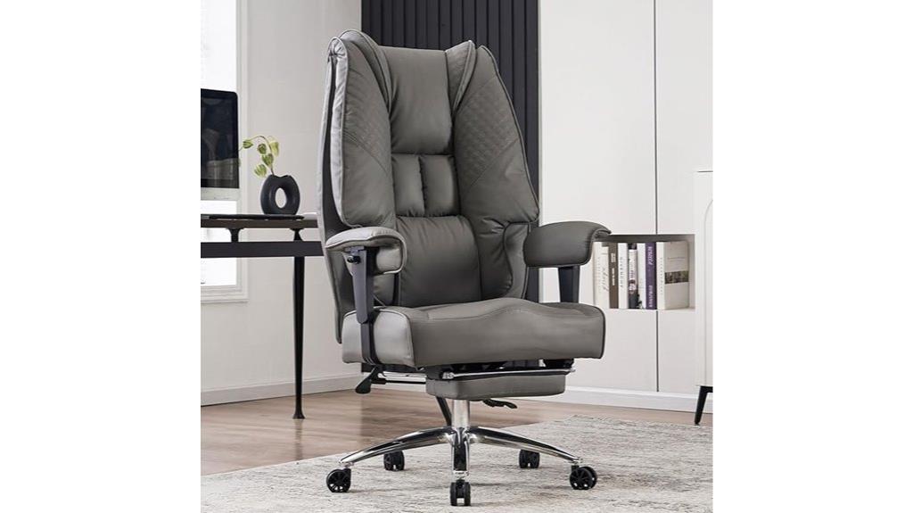 wide seat tall chair