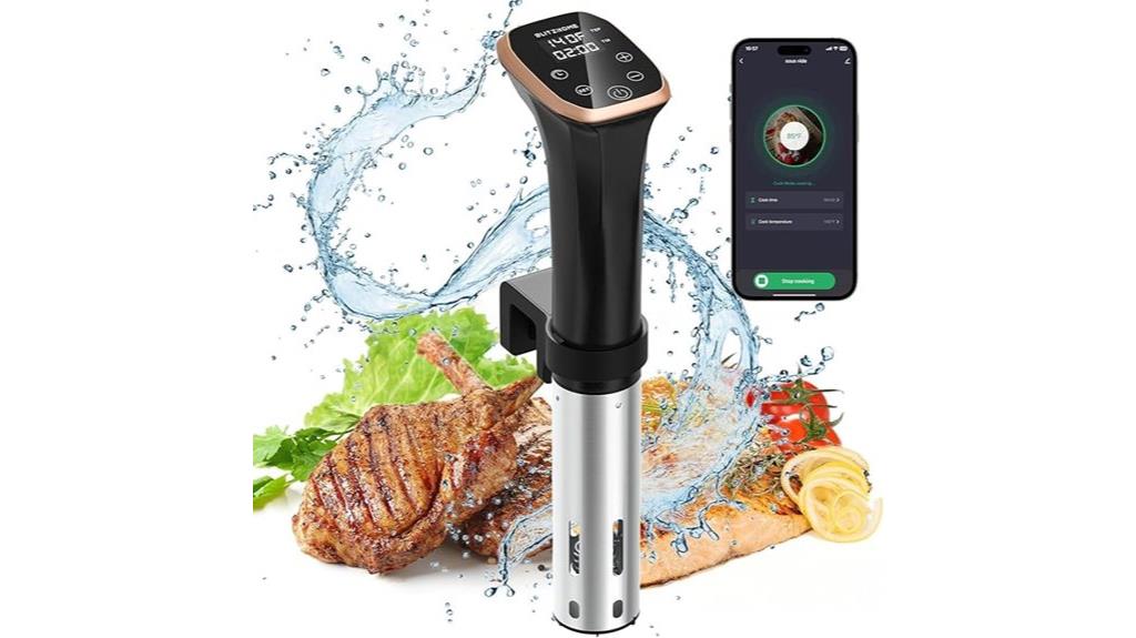 wifi app controlled sous vide
