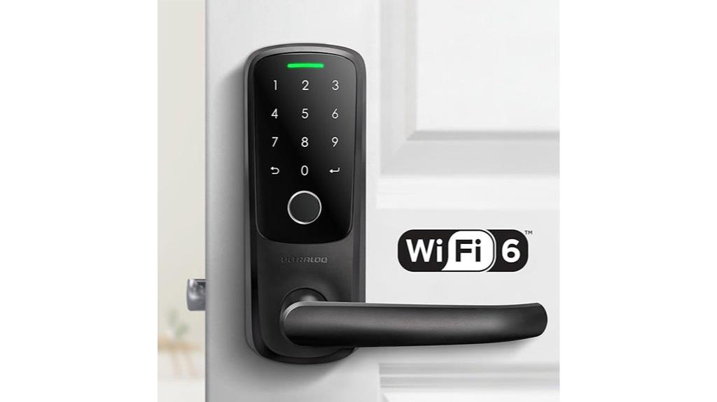 wifi smart lock with fingerprint