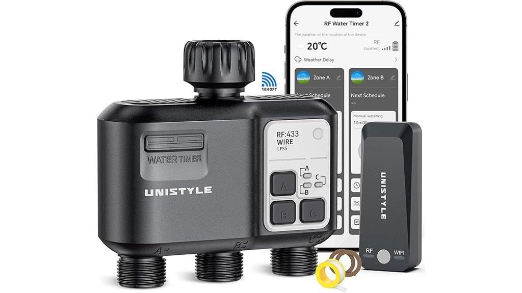 wifi sprinkler timer