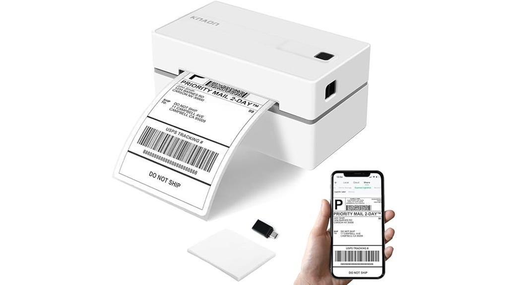 wireless bluetooth label printer
