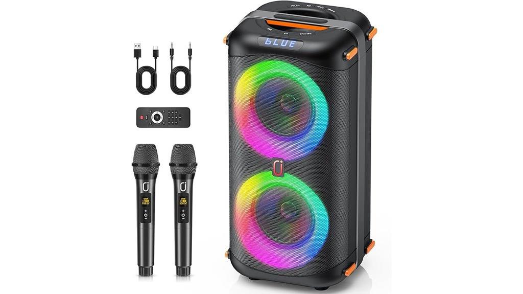 wireless karaoke bluetooth system