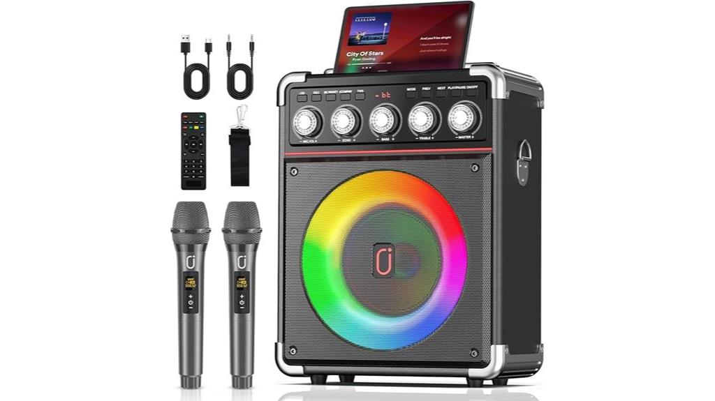 wireless karaoke bluetooth system