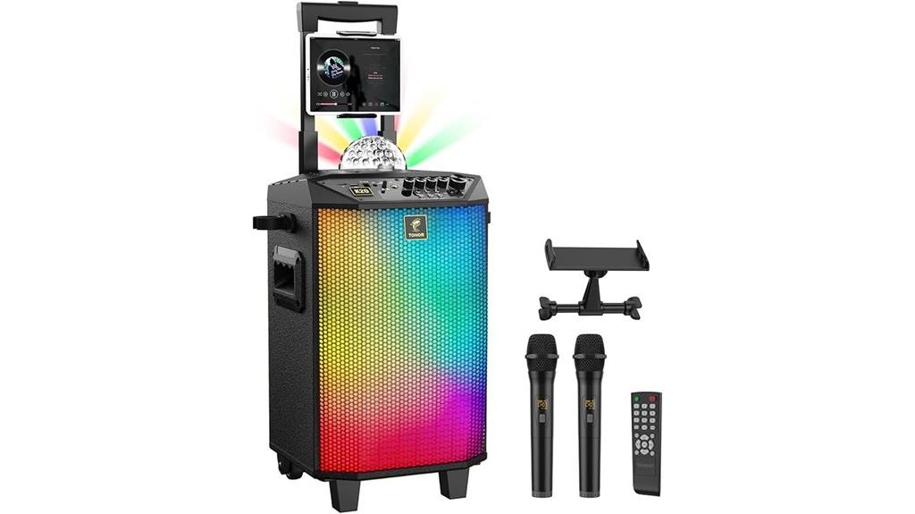 wireless karaoke disco system