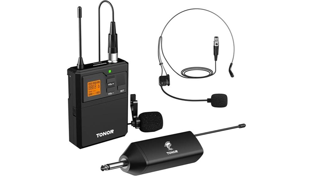 wireless microphone headset lavalier