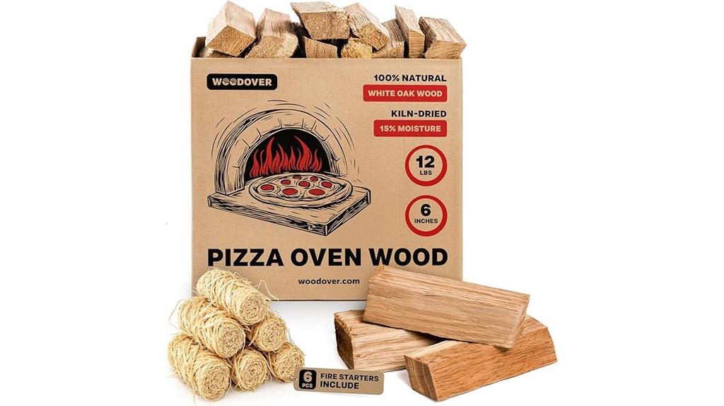 wood fired pizza oven logs