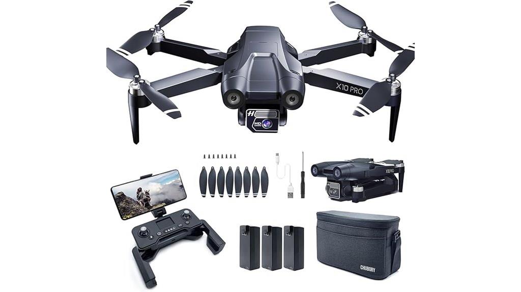 x10 pro 5g fpv quadcopter