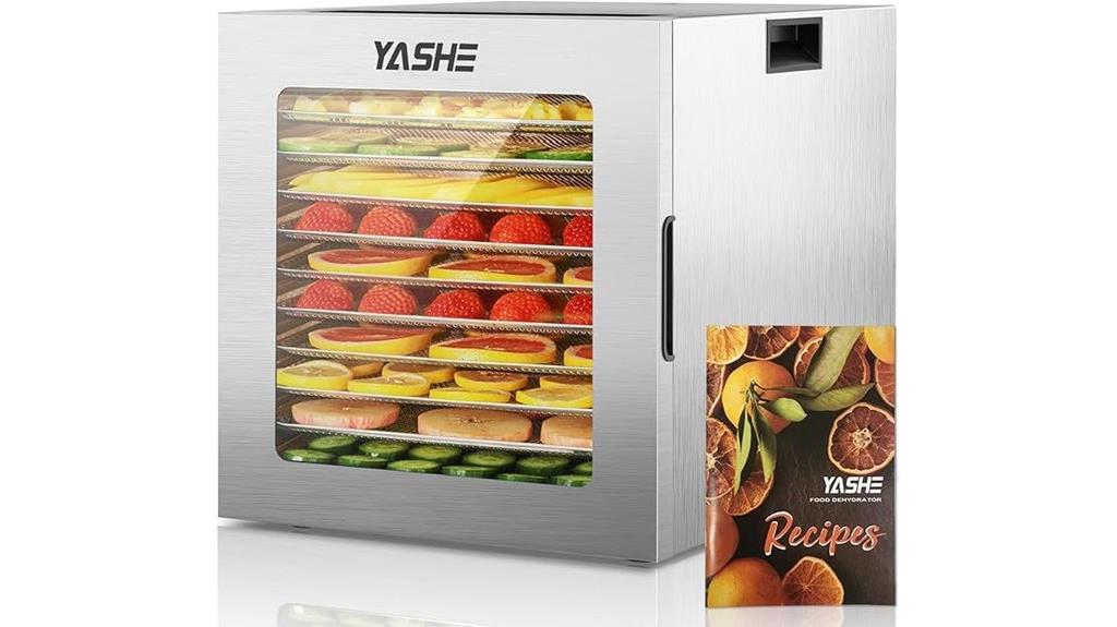 yashe stainless steel dehydrator