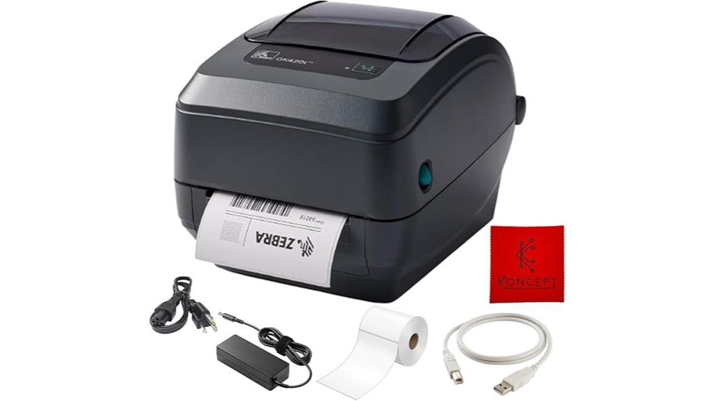 zebra gk420t label printer