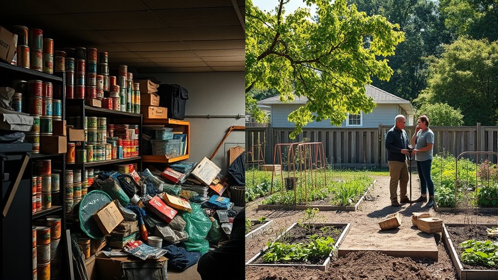 community resilience over hoarding