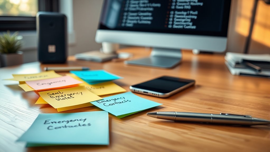 create critical contact directory