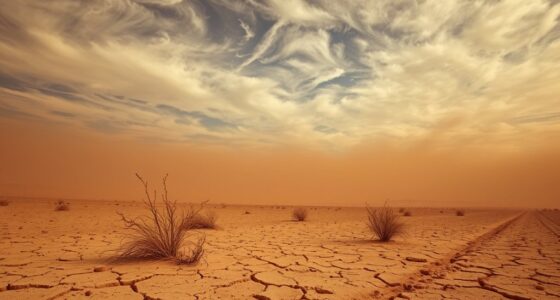 dust storms causing desertification