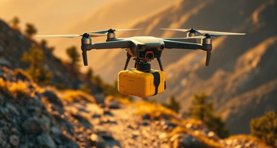 emergency supplies via drone