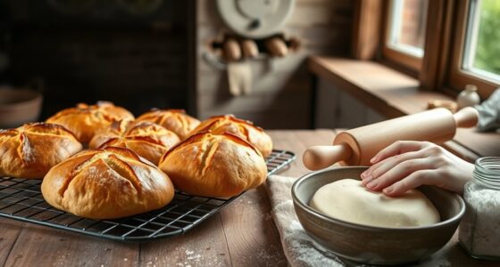 homemade bread and staples