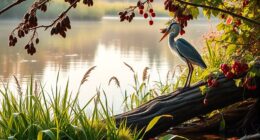 locating food near water