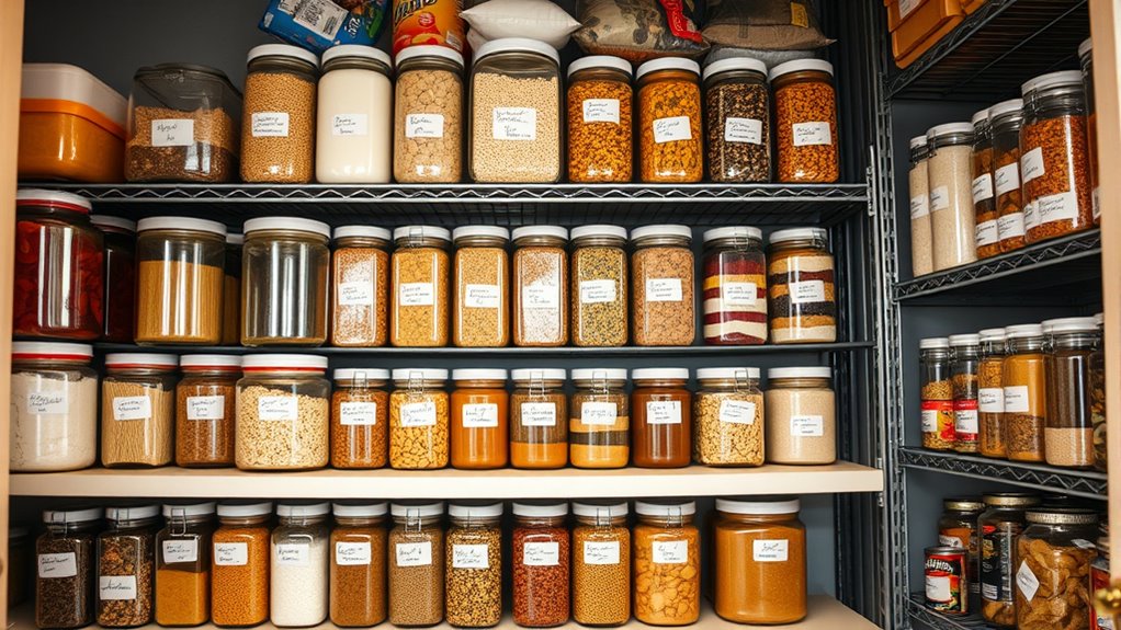 long term emergency food storage