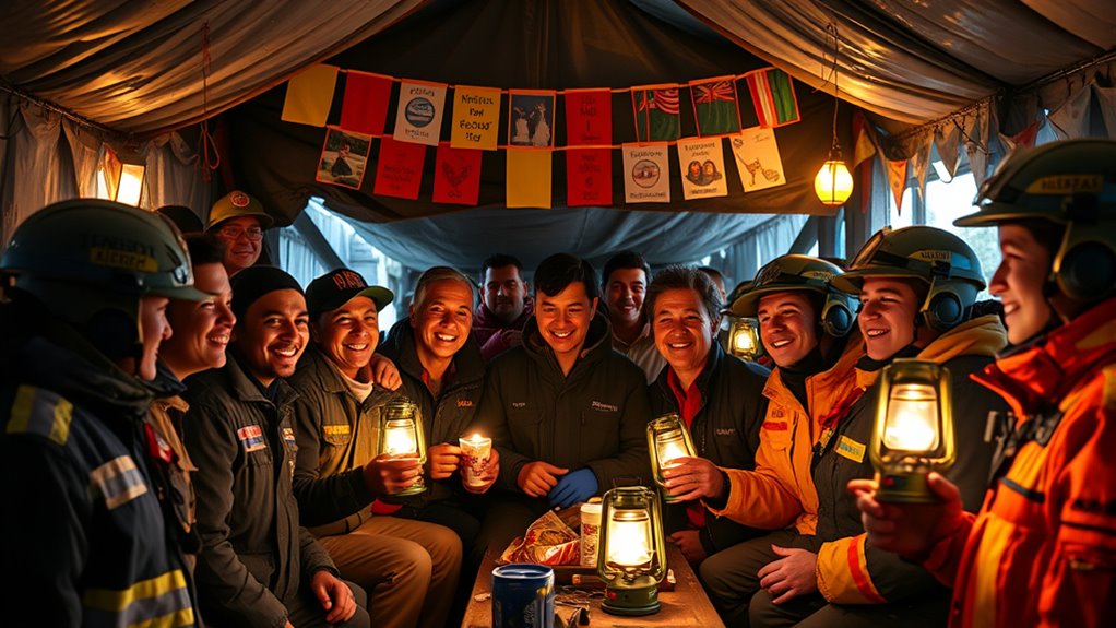 maintain morale through endurance