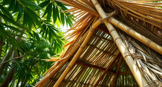 natural material shelter construction