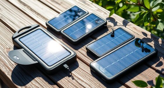 portable solar power devices