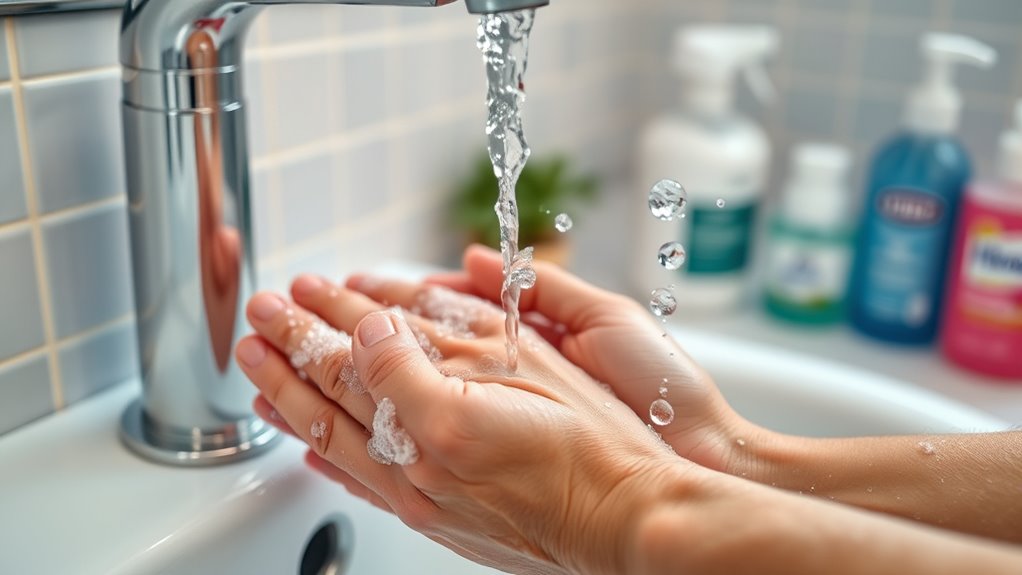 practice proper hygiene daily