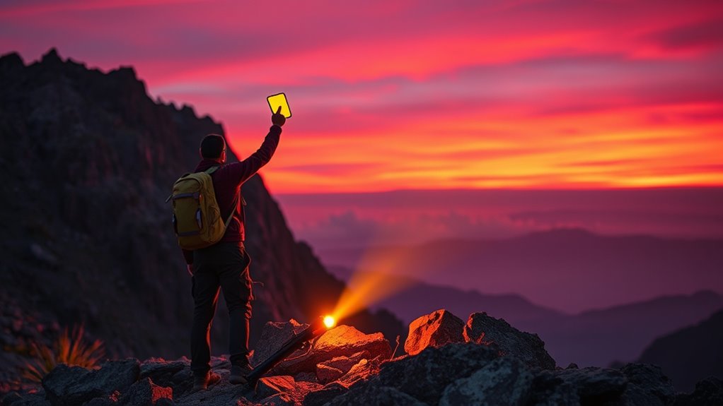 rescue signaling techniques development