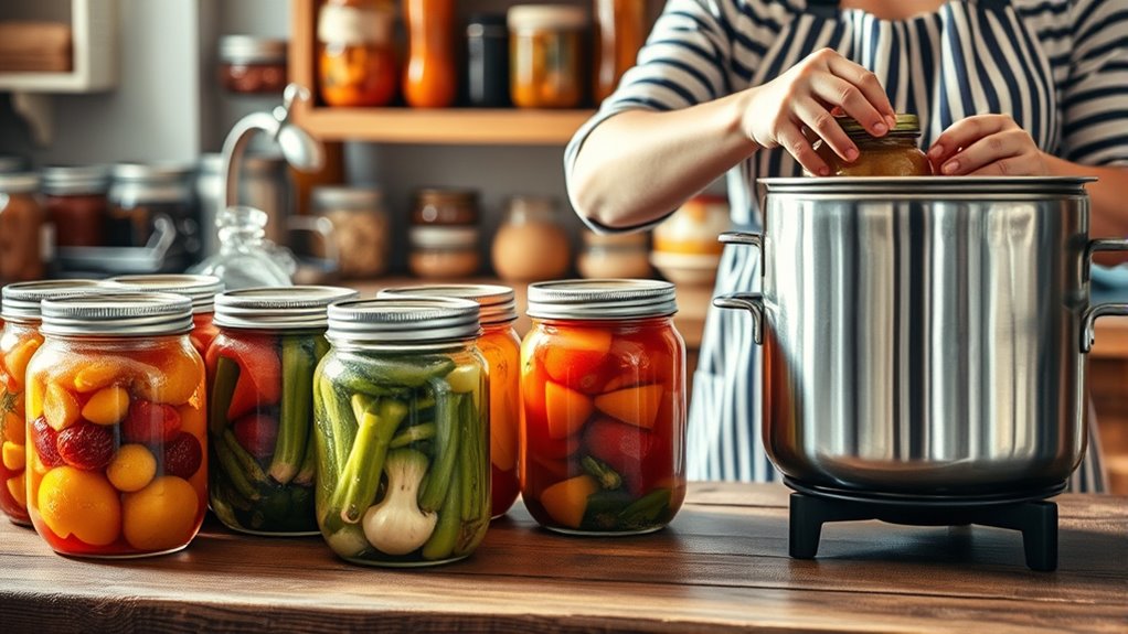 safe food canning practices