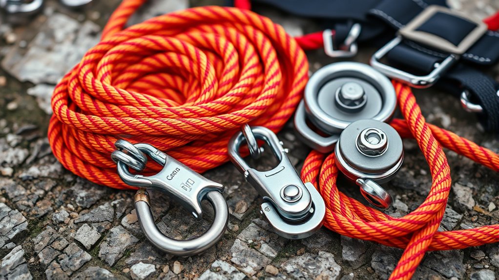 secure knots harness safety