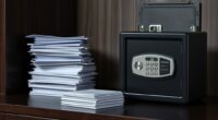 securely store vital papers