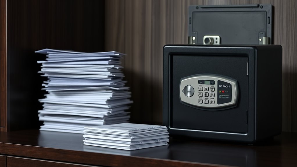 securely store vital papers