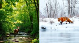 summer and winter adaptations