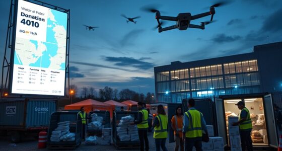 tech companies humanitarian aid