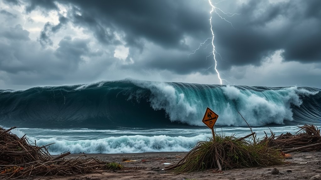 tsunami causes signs preparedness